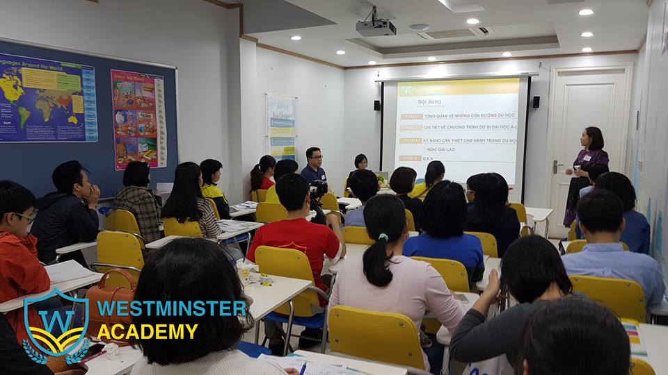 Con Tự Học Offline#4: Hội thảo Giải đáp thông tin cho định hướng du học ngày 2/4/2017  tại Westminster Academy Vietnam